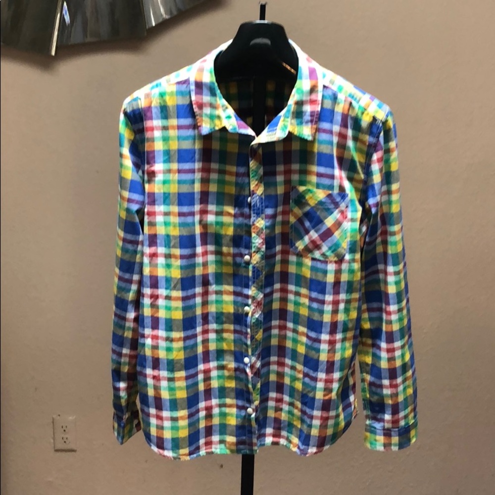 Multicolored Button Down - image 1